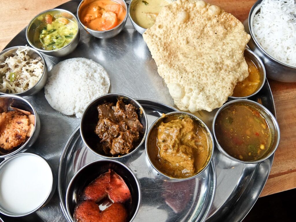 Chutneys-Thali