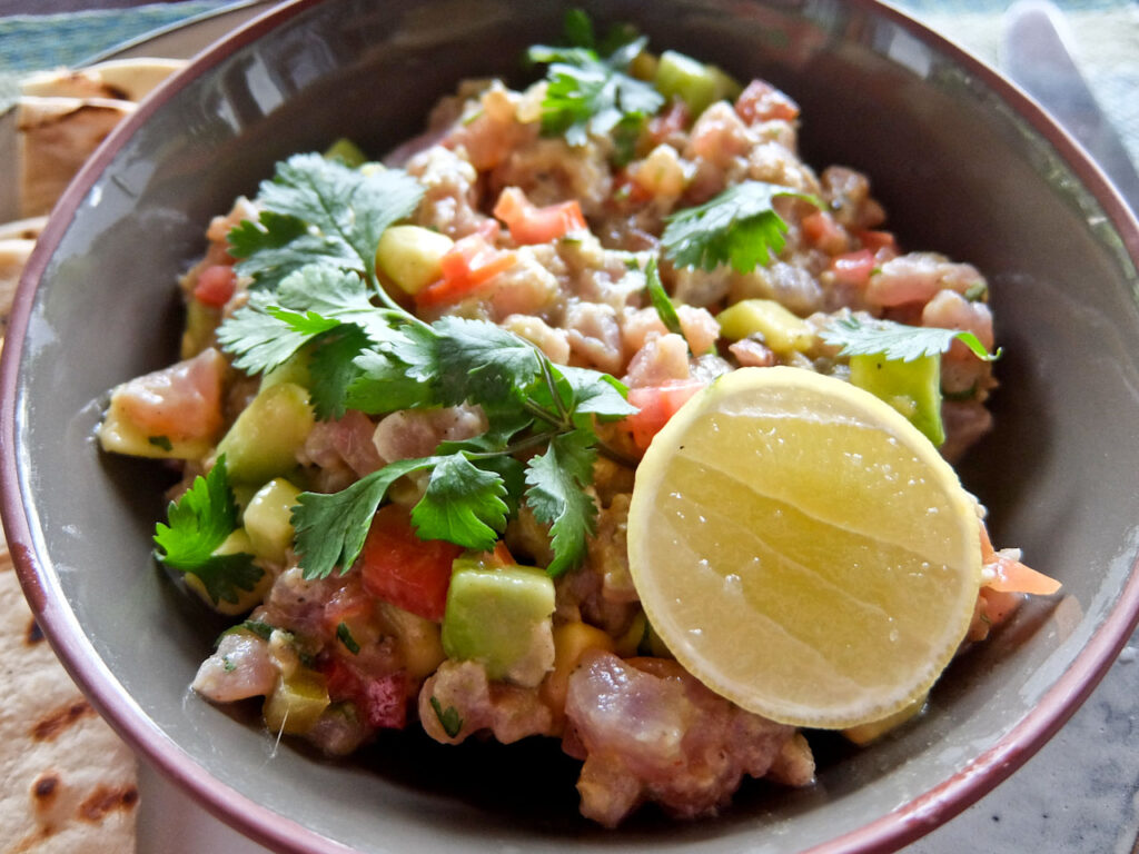 Eraeliya-Ceviche еда в отеле Шри-Ланки